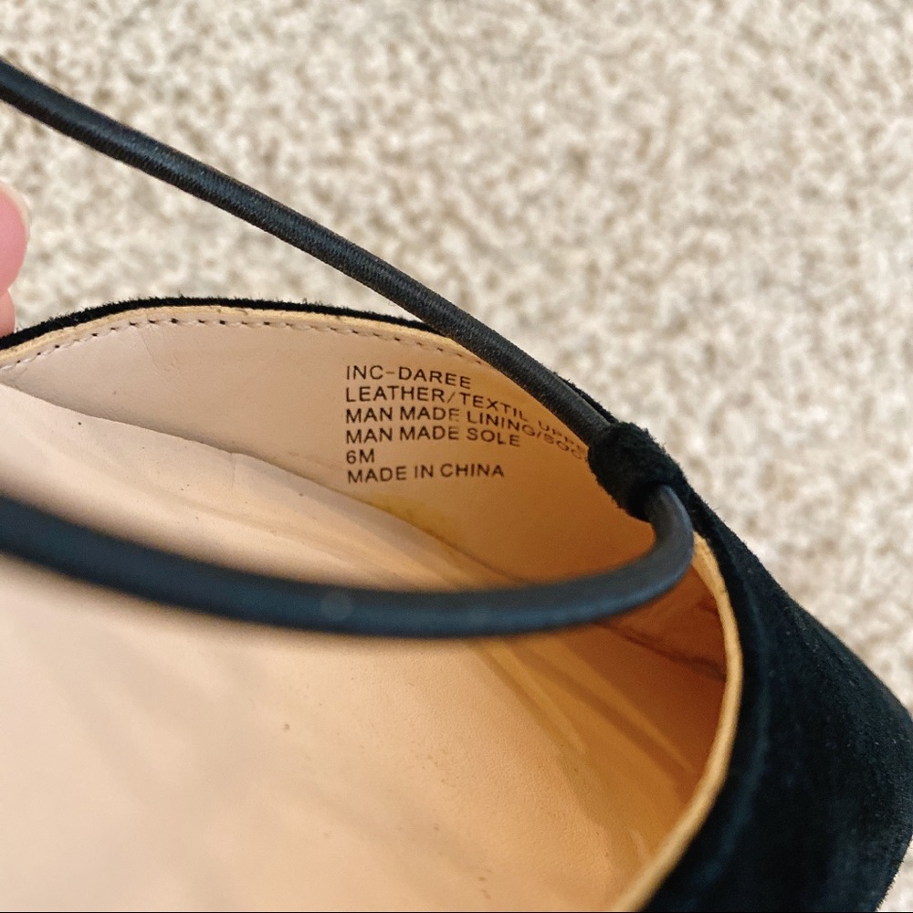INC black Sandals - Picture 4 of 5